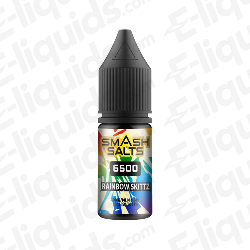 Smash Salts 6500 Rainbow Skittz Nic Salt Vape Liquid