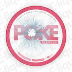 Poke Raspberry nicotine pouches, tobacco-free, 9mg strength, featuring bold flavor and discreet design.