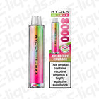 Hyola Pro Max 8000 Raspberry Rhubarb Pod Kit, 8000 puffs, 20mg strength, 1800mAh battery, TPD compliant for easy vaping.