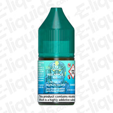 Red Apple Ice RandM Tornado 7000 Nic Salt E-liquid by Fumot in a green bottle with 20mg nicotine strength.