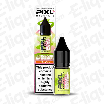 PIXL Nic Salt Vape Juice Rhubarb Raspberry