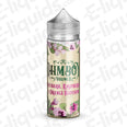 Ohm Boy Vol II Rhubarb Raspberry Orange Blossom Shortfill E-liquid 100ml bottle with floral design.