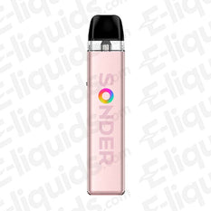 Geekvape Sonder Q2 Vape Pod Kit in pink, compact design for MTL and RDL vaping.