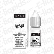18mg SALT Nicotine Shot by Juice Sauz, ideal for boosting e-liquids for a smoother hit.