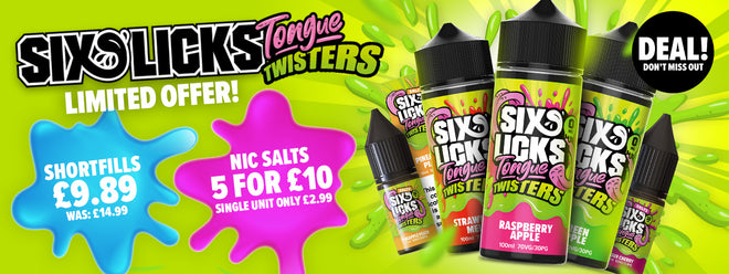 Six Licks Tongue Twisters Mega Deal