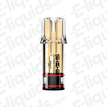 SKE Crystal Pre-filled Vape Pod - Kiwi Passionfruit Guava, 2ml capacity, 20mg nicotine salts, designed for SKE Crystal Plus pod kit.