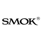 Smok logo in black font on a white background