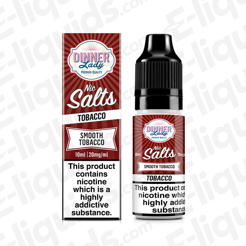 Dinner Lady Smooth Tobacco Nic Salt