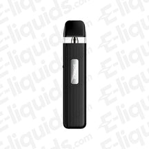 Geekvape Sonder Q Black Vape Pod Kit, portable and user-friendly device with 1000mAh battery, ideal for vapers on the go.