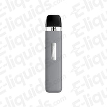 Geekvape Sonder Q vape pod kit in sleek gray design, compact and portable for on-the-go vaping.