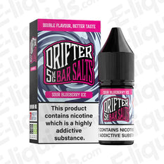 Drifter Bar Salts Sour Blueberry Ice 5mg Nic Salt E-liquid