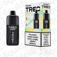 Feoba Treo 33K 20mg Prefilled Pod Kit Sour Pineapple Ice