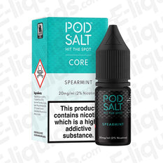 Pod Salt Core Spearmint 20mg Nic Salt E-liquid