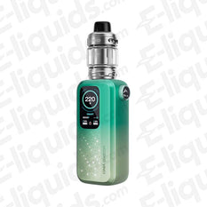 VooPoo Vinci Spark 220 Pod Mod Kit in stylish green gradient design with digital display and tank.
