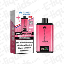 Hayati Pro Ultra+ 25K Straw' Grapefruit / Straw' Dragonfruit Prefilled Pod Kit with 25000+ puffs and 20mg nicotine strength