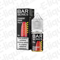 Bar Series Black Edition Strawberry Banana 20mg Nic Salt E-liquid