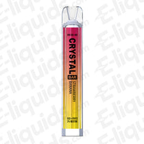 Strawberry Banana Crystal Original Bar 600 Disposable Vape by SKE with 600 puffs and 20mg nicotine strength