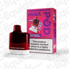 HULA 20mg Prefilled Pods Strawberry Cherry Raspberry