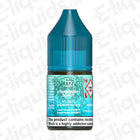 Strawberry Donut RandM 7000 Nic Salt E-liquid by Fumot in a blue bottle with warning labels and dosage information.