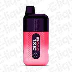 PIXL Duo Legal Big Puff Disposable Vape in strawberry flavor with innovative Twist Tech mouthpiece.