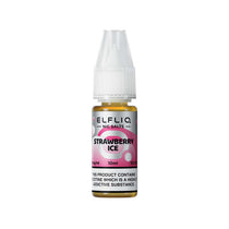 Elfliq Strawberry Ice 20mg Nic Salt E-liquid