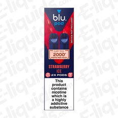 Blu Bar Pod 20mg Prefilled Pods Strawberry Ice