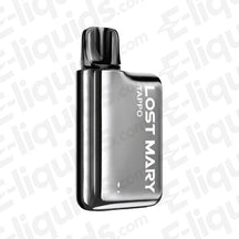 Lost Mary Tappo Pod Kit Vape Device, featuring sleek design, reusable kit with rechargeable battery and pre-filled pods.
