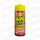 Big Bold Creamy Strawberry Jam E-liquid 100ml bottle for sub-ohm vaping with sweet, creamy dessert flavor.