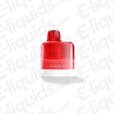 HULA Strawberry Kiwi Prefilled Pod, 2ml capacity, featuring vibrant red design for MTL vaping.