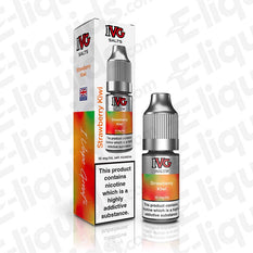 IVG Salts Strawberry Kiwi Nic Salt E-liquid bottle and packaging, featuring sweet strawberry and exotic kiwi flavor, 10ml, 10mg.