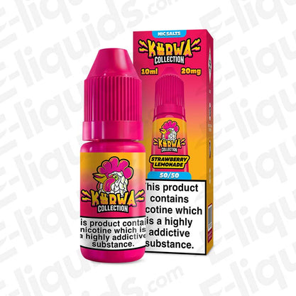 Kurwa Strawberry Lemonade 20mg Nic Salt E-liquid