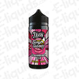 Doozy Temptations Strawberry Milk Shortfill E-liquid 100ml bottle with creamy milk and sweet strawberry flavor.