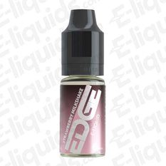 Strawberry Milkshake 50/50 E-liquid by Edge, 10ml bottle with flavors of strawberry, vanilla, and milkshake for pod and starter kits.