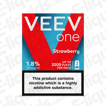 VEEV One Strawberry 20mg Prefilled Pods
