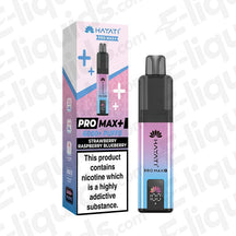 Hayati Pro Max+ 20mg Prefilled Pod Kit Strawberry Raspberry Blueberry