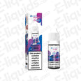 Strawberry Raspberry Blueberry Pro Max Nic Salt E-liquid by Hayati in packaging with warning label.