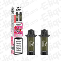 Higo Krystal Pro 20mg Prefilled Pods Strawberry Raspberry