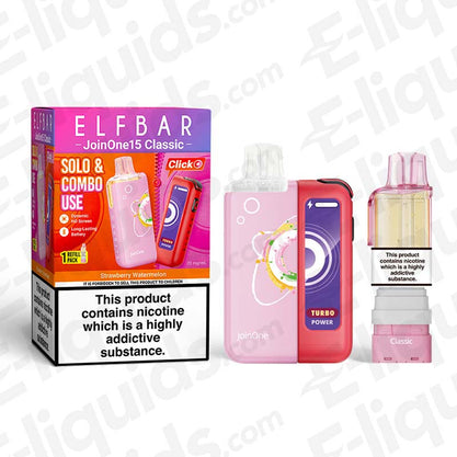 Elf Bar JoinOne15 20mg Prefilled Pod Kit Strawberry Watermelon