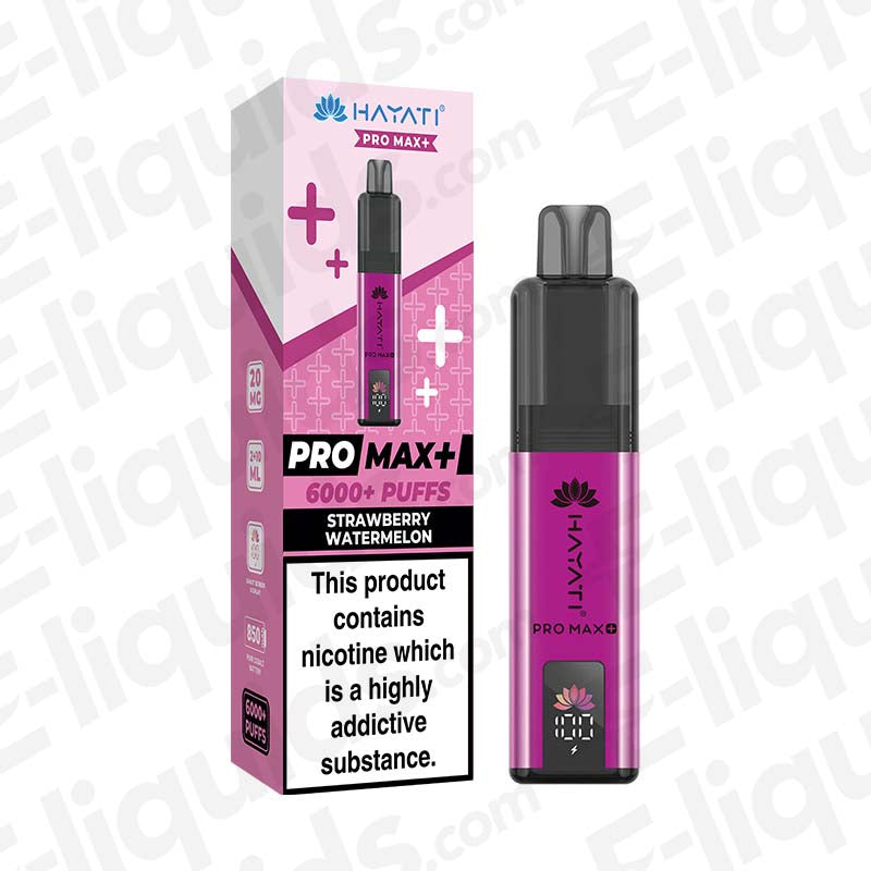 Hayati Pro Max 6K Strawberry Watermelon Prefilled Pod Kit Hayati Pro Max 6K Strawberry Watermelon Prefilled Pod Kit