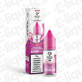 Crystal Clear Bar Strawberry Watermelon Ice 20mg Nic Salt E-liquid with packaging and dropper bottle.