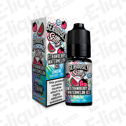 Doozy Vape Co Seriously Fusionz Strawberry Watermelon Ice 20mg Nic Salt E-liquid