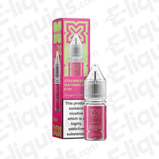 Pod Salt Nexus Strawberry Watermelon Kiwi Nic Salt E-liquid 10ml bottle with box, 20mg/ml nicotine.