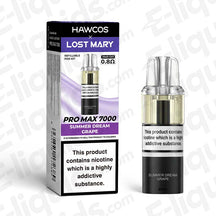 HAWCOS x Lost Mary Pro Max 7000 Summer Dream Grape 20mg Prefilled Pods