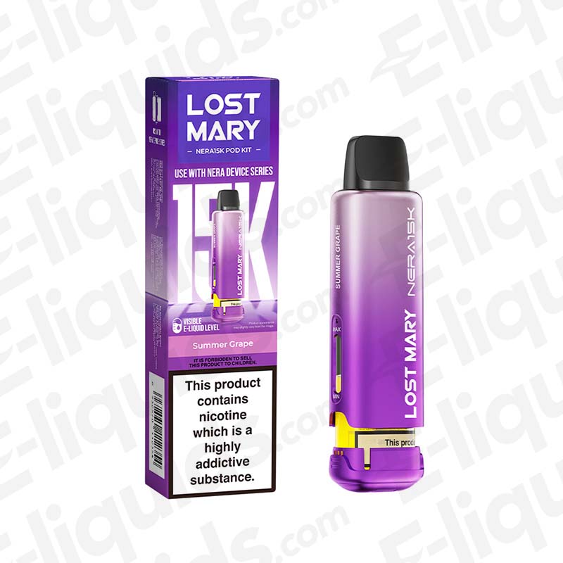 New Lost Mary Flavors 15000 Puffs Lost Mary MT15K Turbo Disposable Device