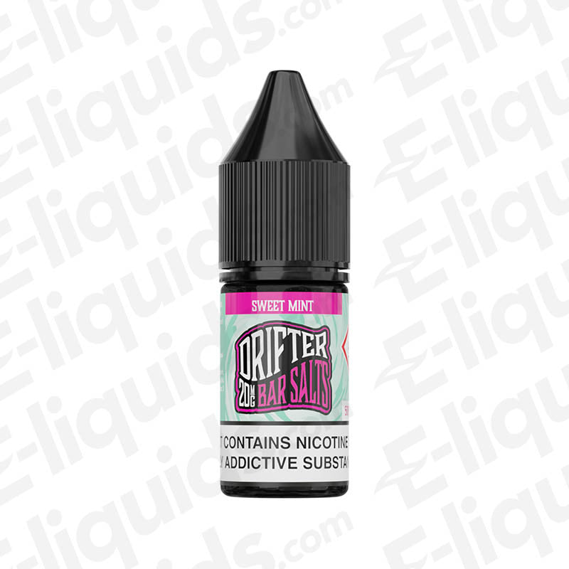 bar salt vape juice Drifter Bar Salts Sweet Mint Nic Salt