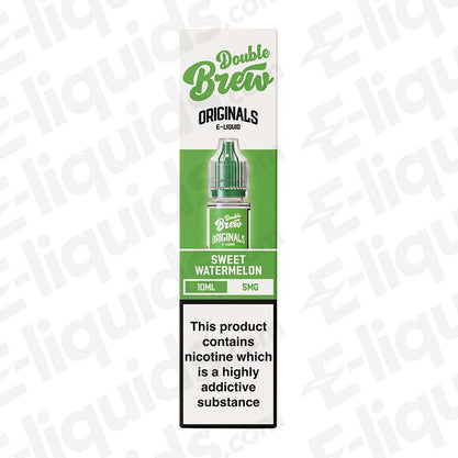 Double Brew Originals Sweet Watermelon 5mg Nic Salt E-liquid