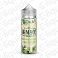 Ohm Boy Vol II Sweetwater Grape & White Peach Shortfill E-liquid bottle with green floral design.
