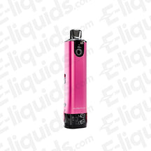 SX PureMax Mini Pod Kit in vibrant pink, featuring YiHi SX303J chip and compact design for a premium vaping experience.