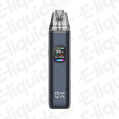 OXVA Xlim Pro 2 Pod Kit in Titanium Blue with display screen and USB C port for fast charging
