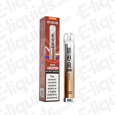 S K E Bar 600 Tobacco 20 MG Vape Pod Kit